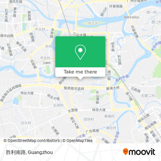 胜利南路 map