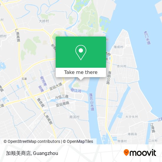 加顺美商店 map