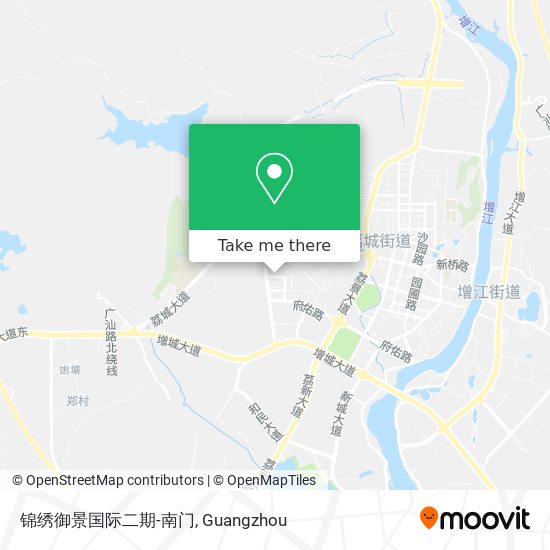 锦绣御景国际二期-南门 map