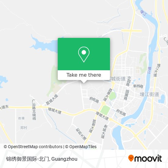 锦绣御景国际-北门 map