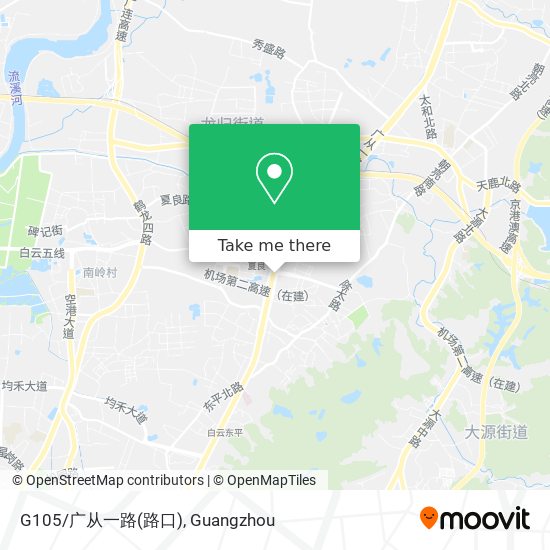 G105/广从一路(路口) map