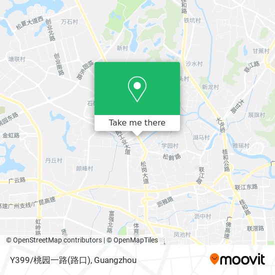 Y399/桃园一路(路口) map