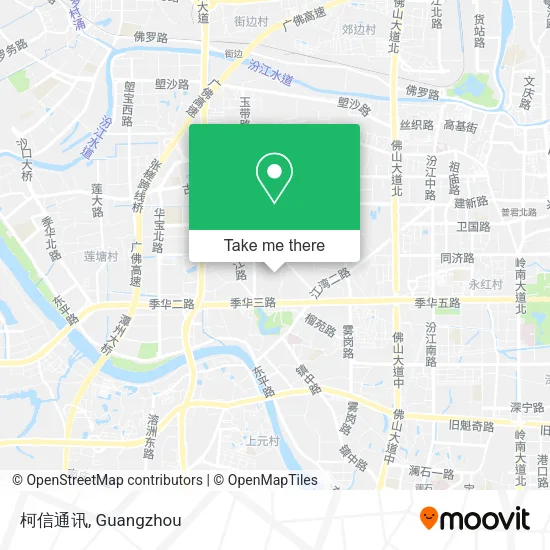柯信通讯 map