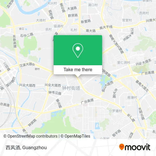西凤酒 map