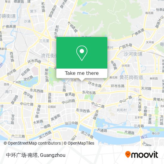 中环广场-南塔 map