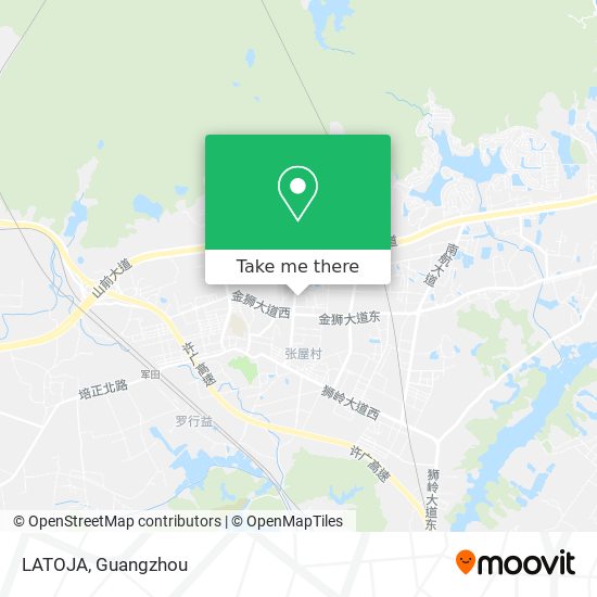 LATOJA map