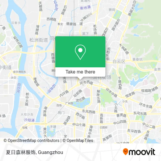 夏日森林服饰 map
