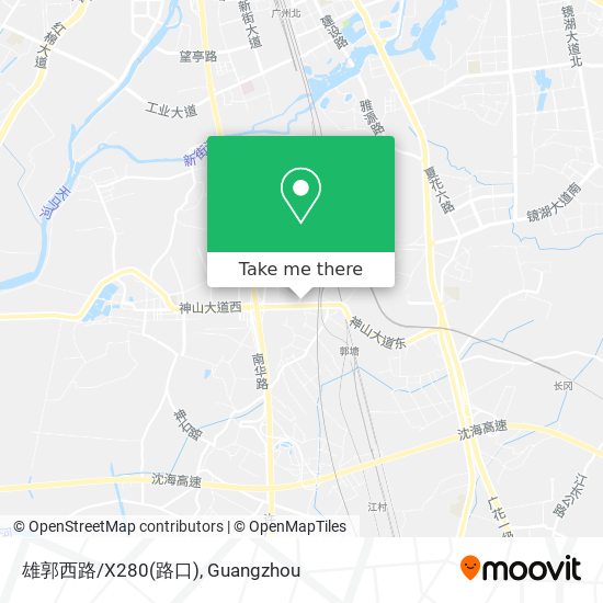 雄郭西路/X280(路口) map