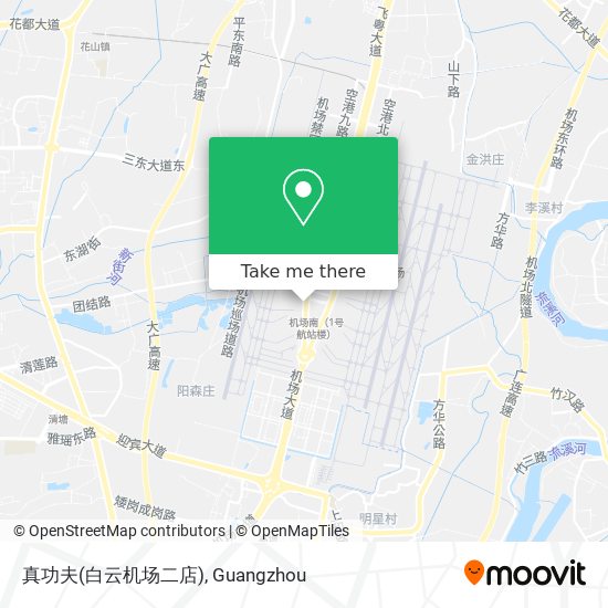 真功夫(白云机场二店) map