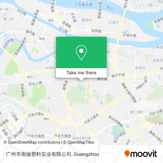 广州市南迪塑料实业有限公司 map