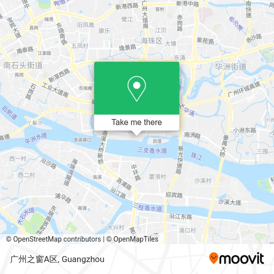 广州之窗A区 map