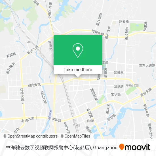 中海驰云数字视频联网报警中心(花都店) map