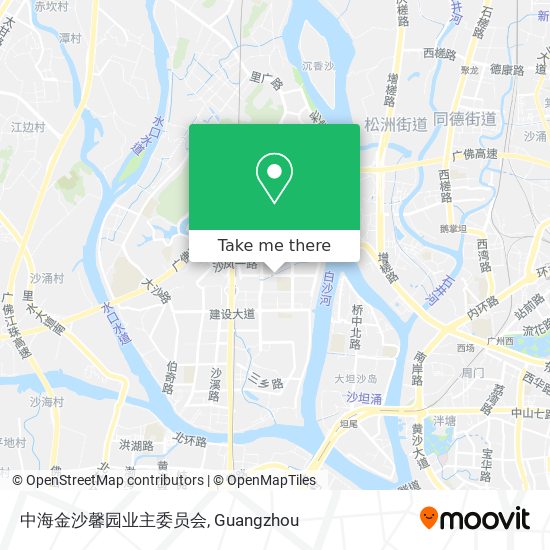 中海金沙馨园业主委员会 map