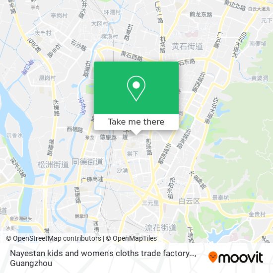 Nayestan kids and women's cloths trade factory… map
