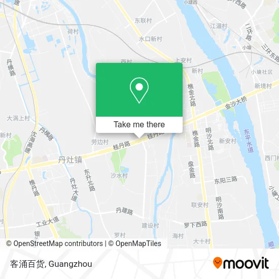 客涌百货 map