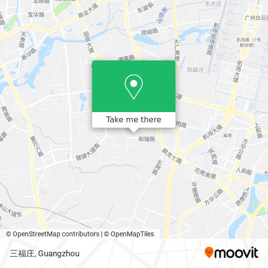 三福庄 map