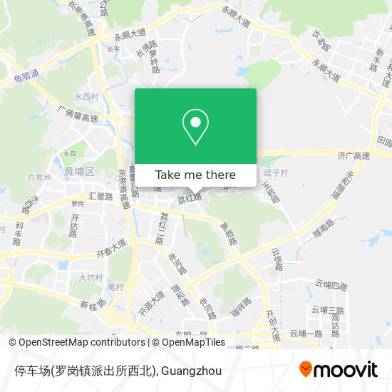 停车场(罗岗镇派出所西北) map