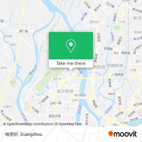翰墨轩 map