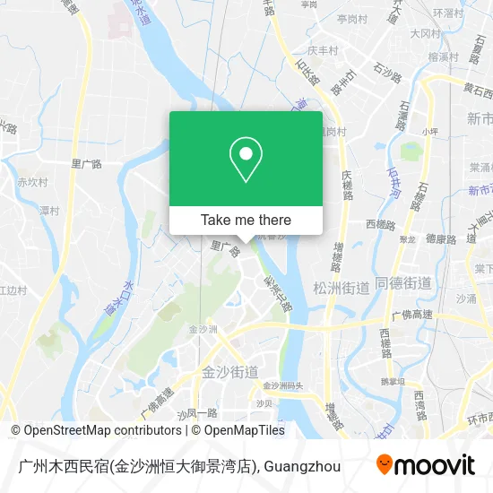 广州木西民宿(金沙洲恒大御景湾店) map