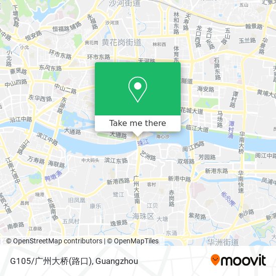 G105/广州大桥(路口) map