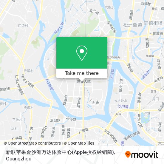 新联苹果金沙洲万达体验中心(Apple授权经销商) map