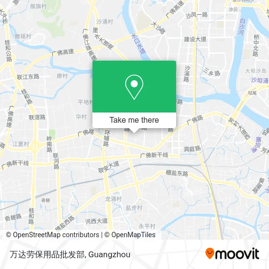 万达劳保用品批发部 map