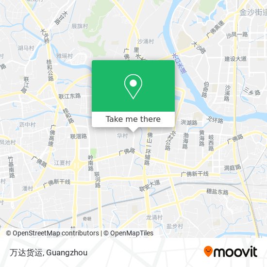 万达货运 map