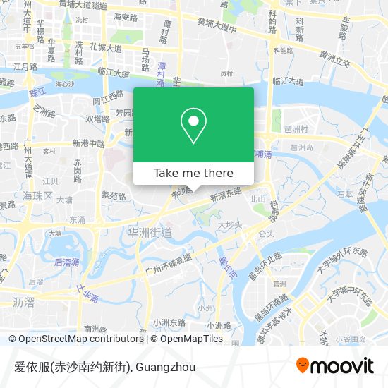 爱依服(赤沙南约新街) map