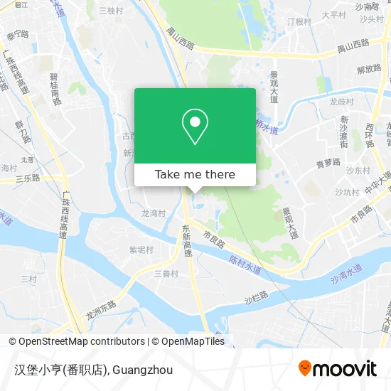 汉堡小亨(番职店) map