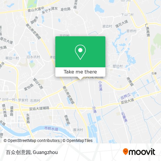百众创意园 map