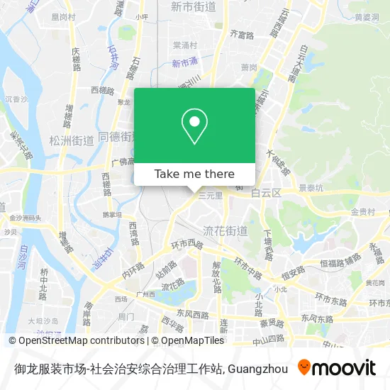 御龙服装市场-社会治安综合治理工作站 map