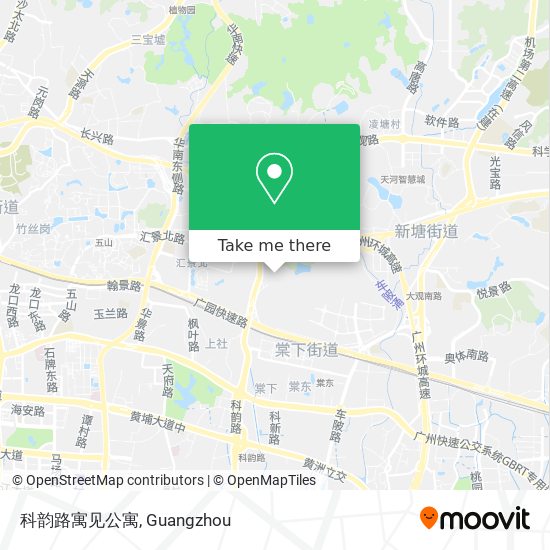 科韵路寓见公寓 map
