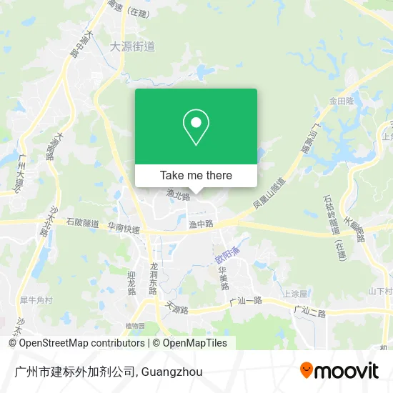 广州市建标外加剂公司 map