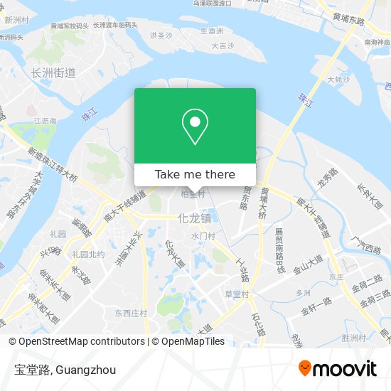 宝堂路 map