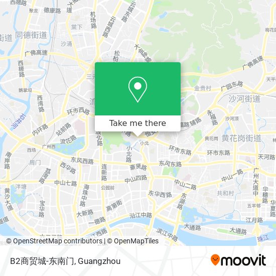 B2商贸城-东南门 map