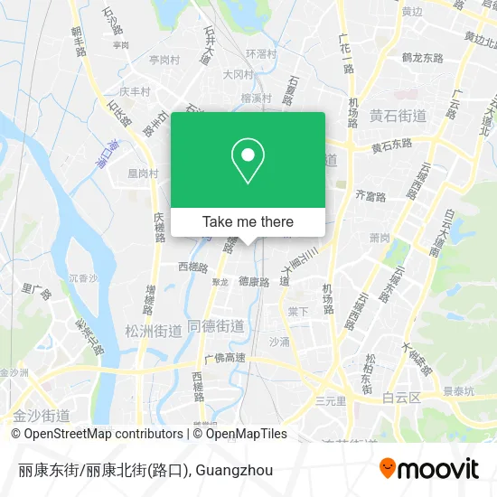 丽康东街/丽康北街(路口) map