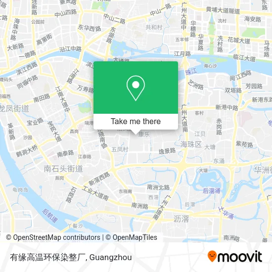 有缘高温环保染整厂 map