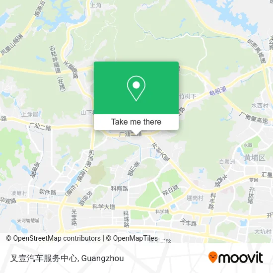 叉壹汽车服务中心 map