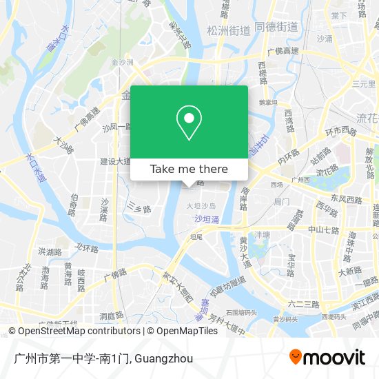 广州市第一中学-南1门 map
