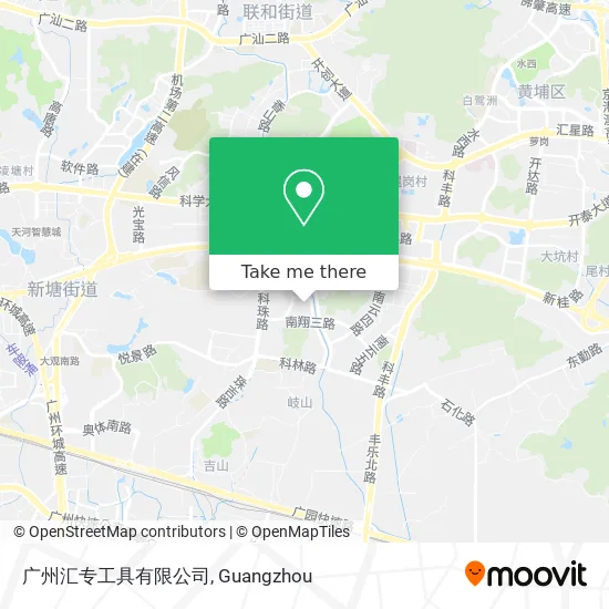 广州汇专工具有限公司 map