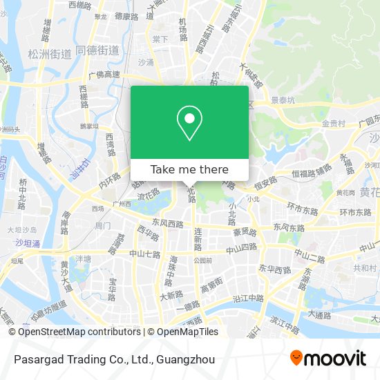 Pasargad Trading Co., Ltd. map