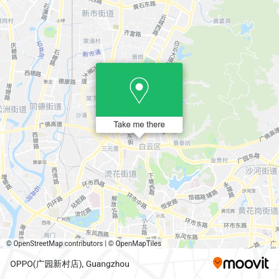 OPPO(广园新村店) map