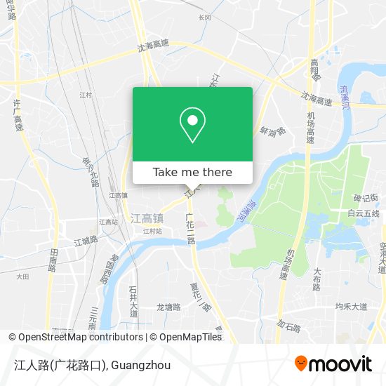 江人路(广花路口) map