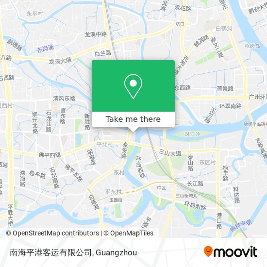 南海平港客运有限公司 map