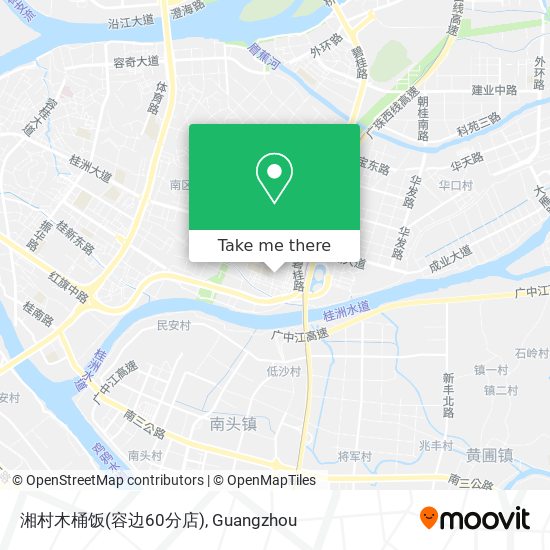 湘村木桶饭(容边60分店) map