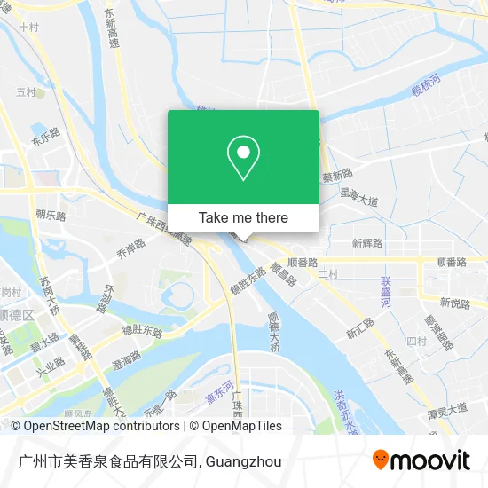 广州市美香泉食品有限公司 map