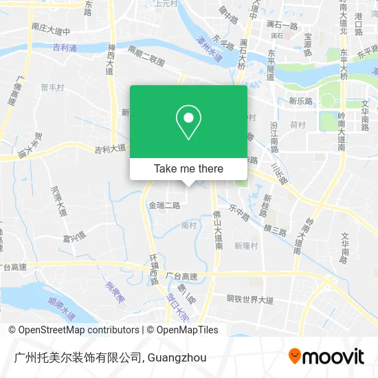 广州托美尔装饰有限公司 map