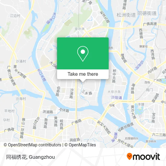 同福绣花 map
