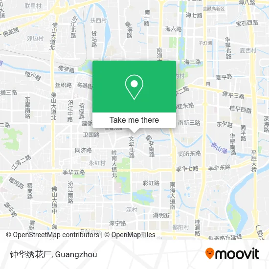 钟华绣花厂 map