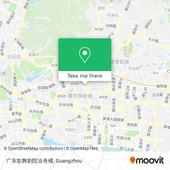 广东歌舞剧院业务楼 map